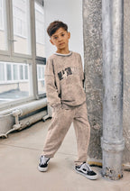 Bluza oversize z efektem sprania - szara Mash Mnie