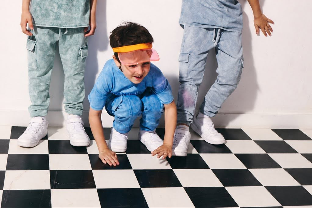 Spodnie chłopięce Jogger zielone DESPACITO