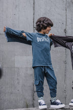 T-shirt chłopięcy ice grey dekatyzowany DESPACITO
