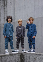Bluza chłopięca bomberka ice grey DESPACITO