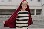 Bluza chłopięca rozpinana bordowa ALL FOR KIDS