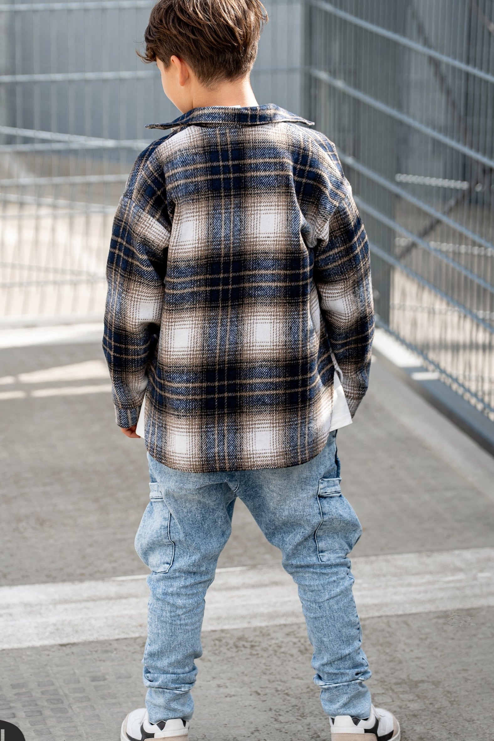 Spodnie chłopięce jeansowe niebieskie All For Kids
