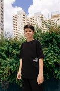T-shirt chłopięcy czarny 67 All For Kids