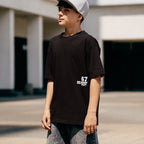 T-shirt chłopięcy czarny 67 All For Kids