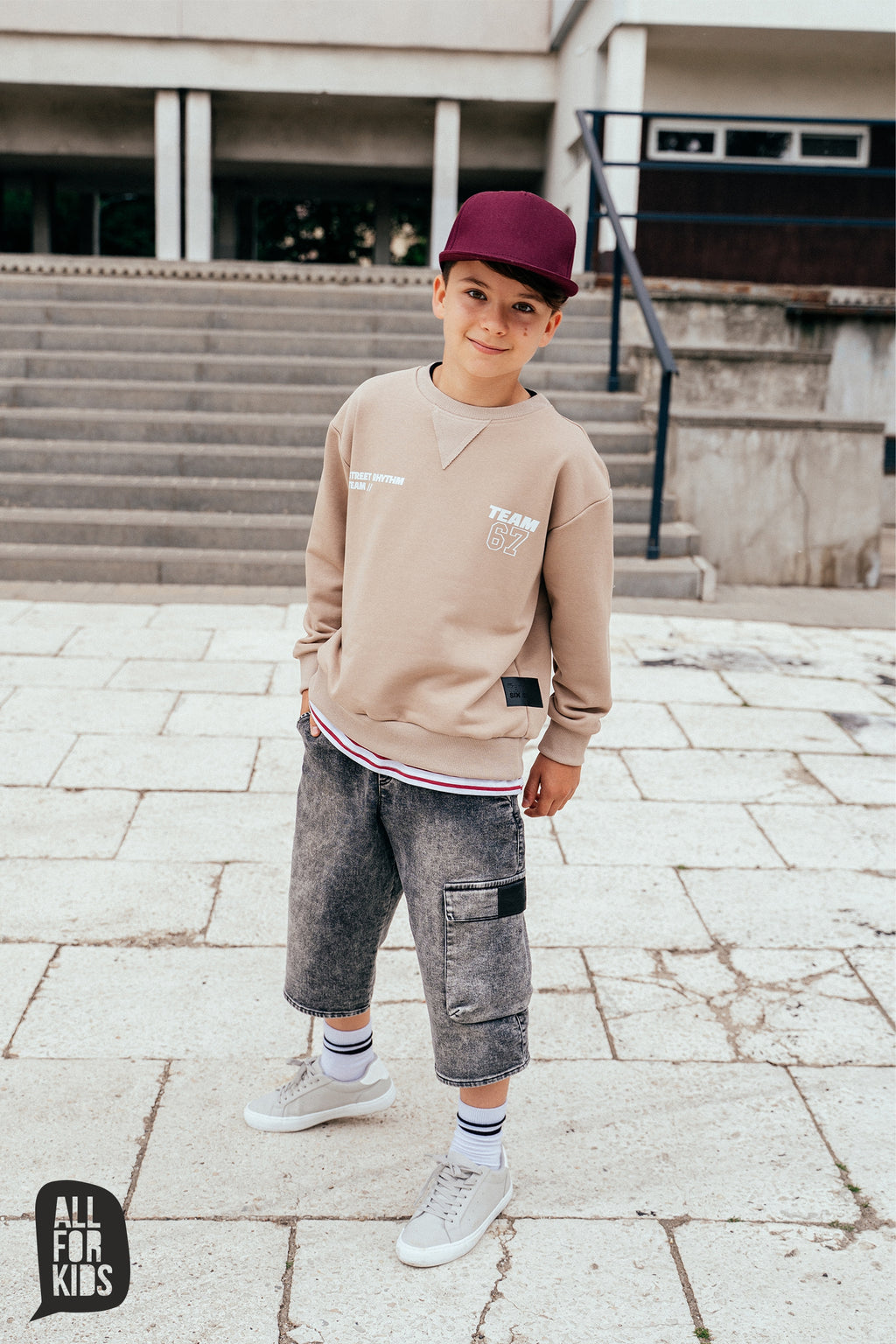 Spodnie chłopięce six seven ALL FOR KIDS