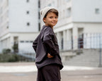 Bluzka chłopięca long brązowy All For Kids
