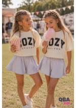 Bluzka dziewczęca oversize Qba Kids